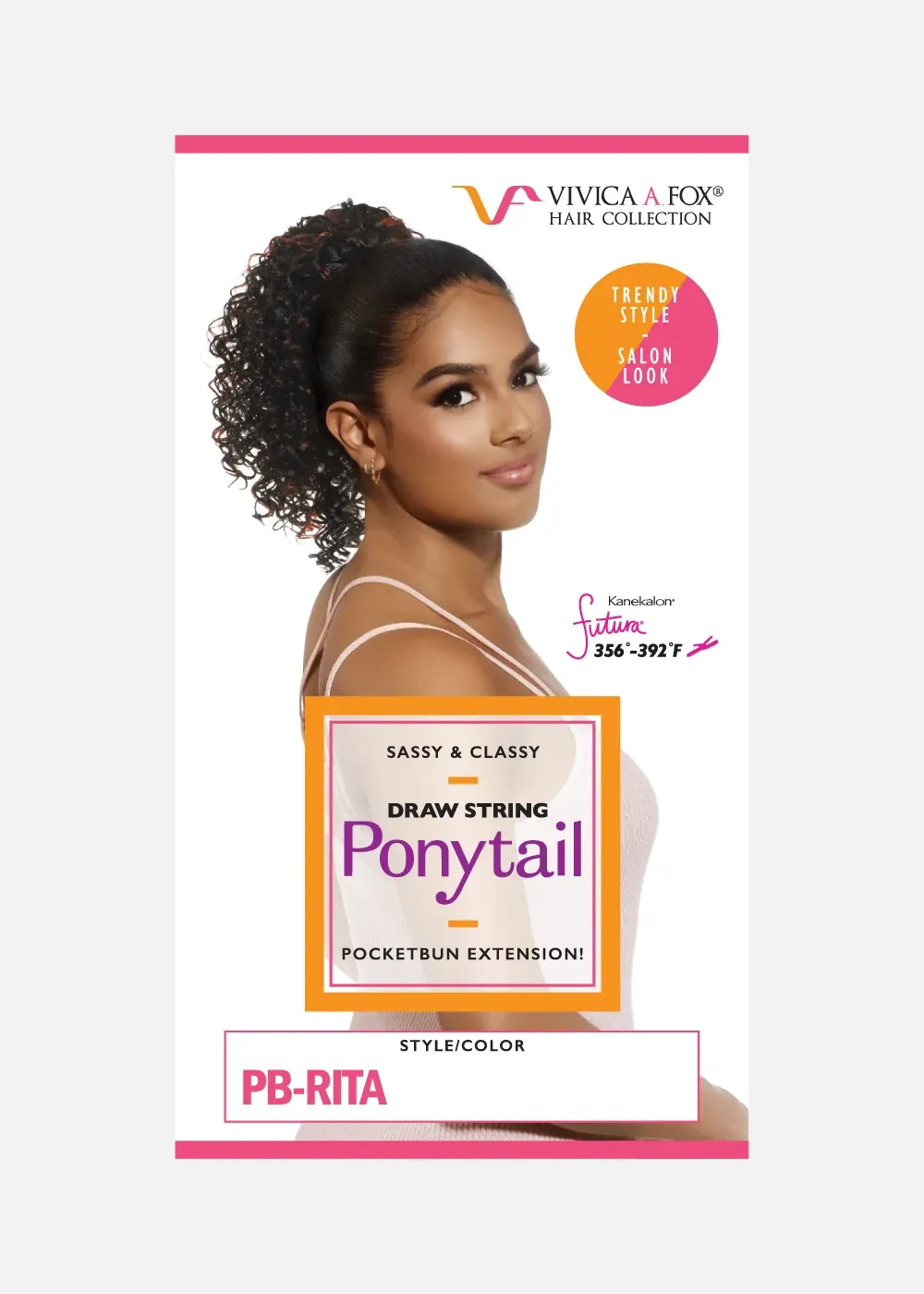 VIVICA FOX RITA PONYTAIL JERRY CURL 10"