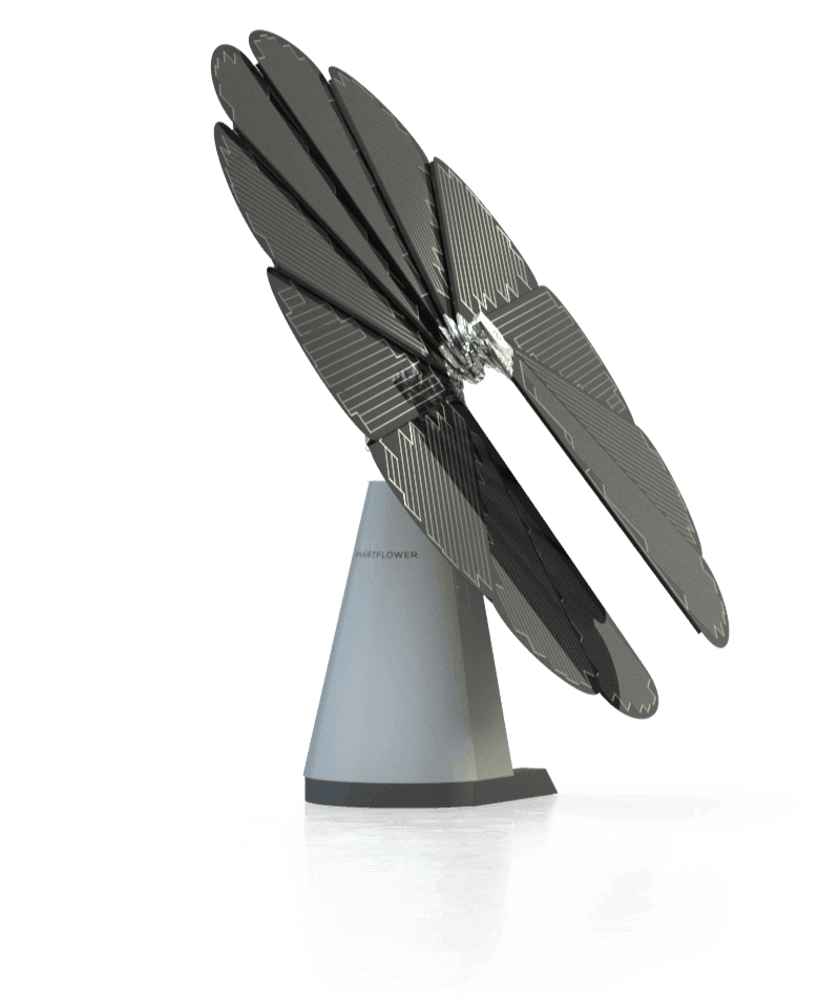 Smartflower EV Solar: Beautiful, Efficient, Sustainable EV Charging