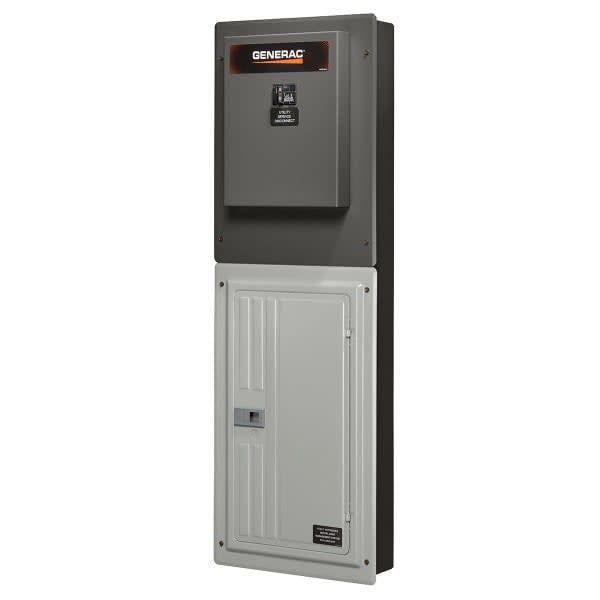 Generac 200-Amp GenReady™ Automatic Transfer Switch & Load Center Model: RXG42SHA1