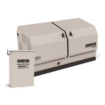 22 kW Whole House Home Standby Generator and 200A Switch with aXis Technology/Model #201222