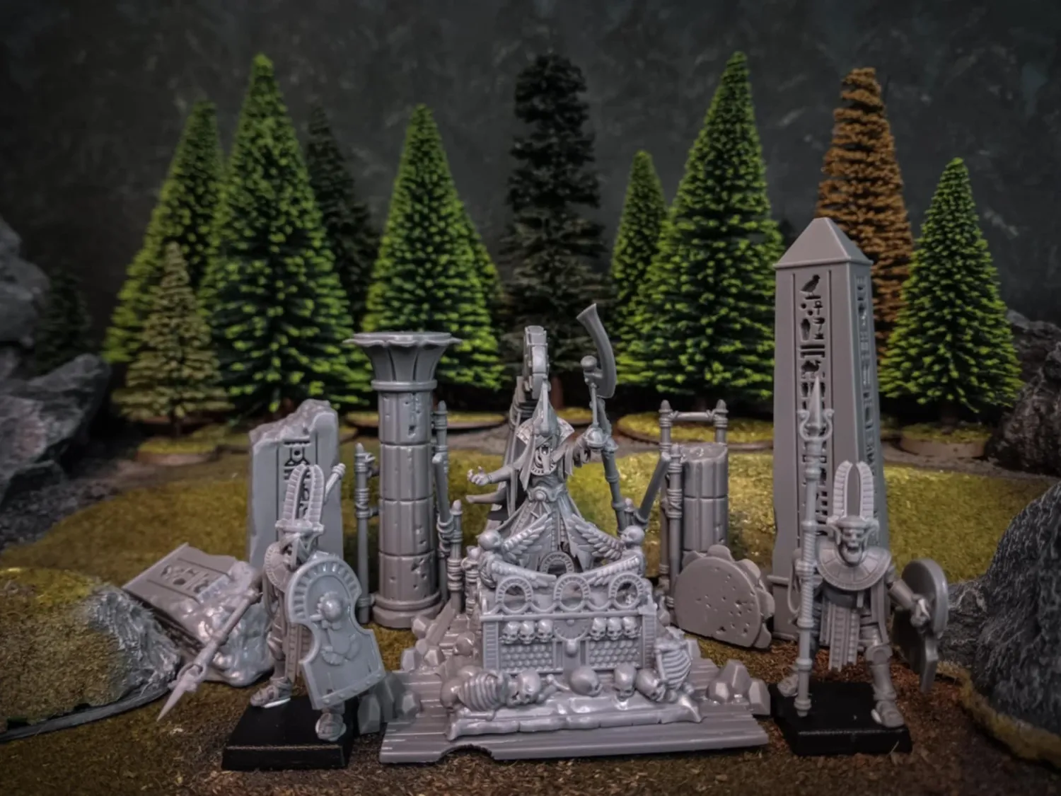 Eternal Dynasties - Pharaoh Funeral Ship (Highlands Miniatures)