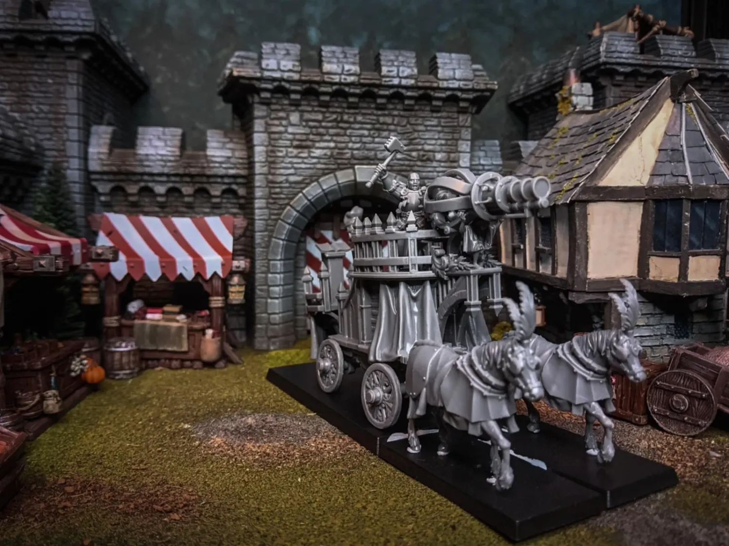 Sunland Empire - Arcane Cannon on Chariot