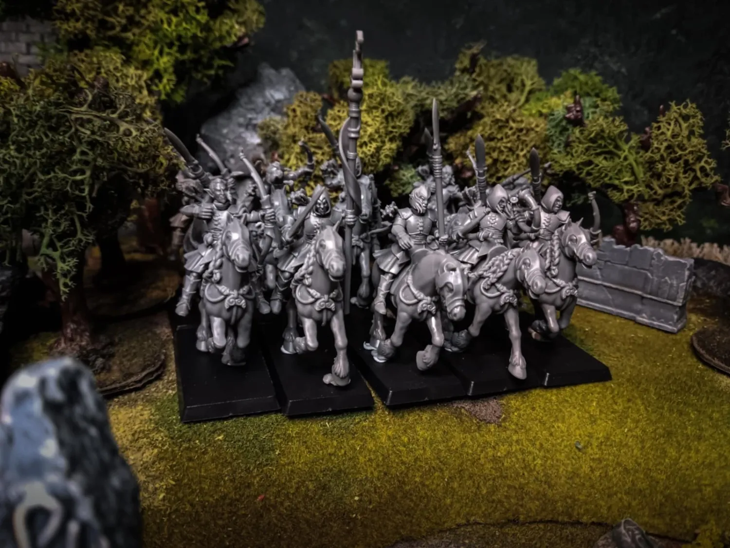 Feral Elves - Mounted Feral Archers x10