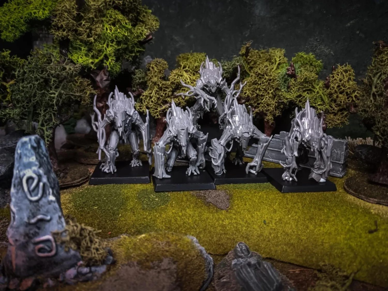 Feral Elves - Forest Golems x5