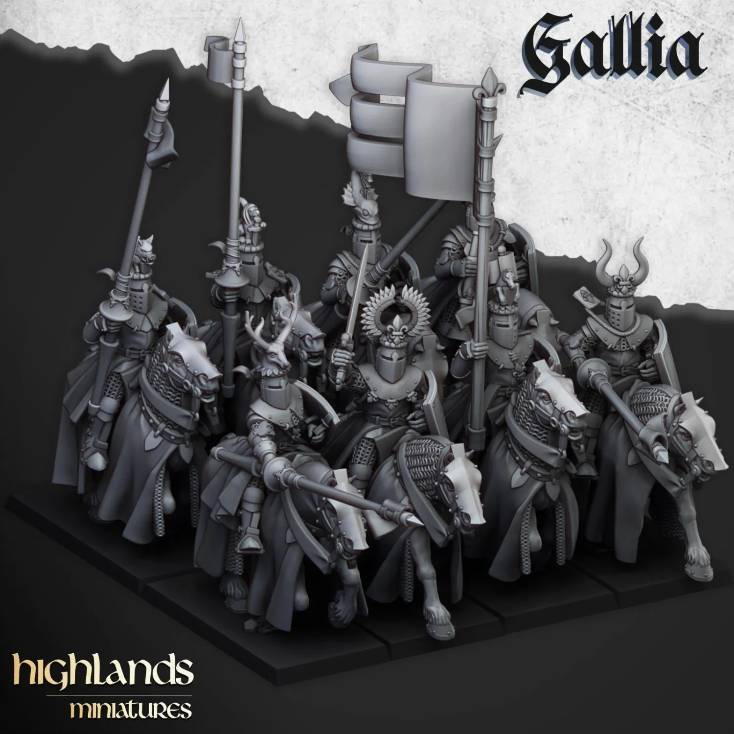 Gallia Kingdom - Knights of Gallia x10