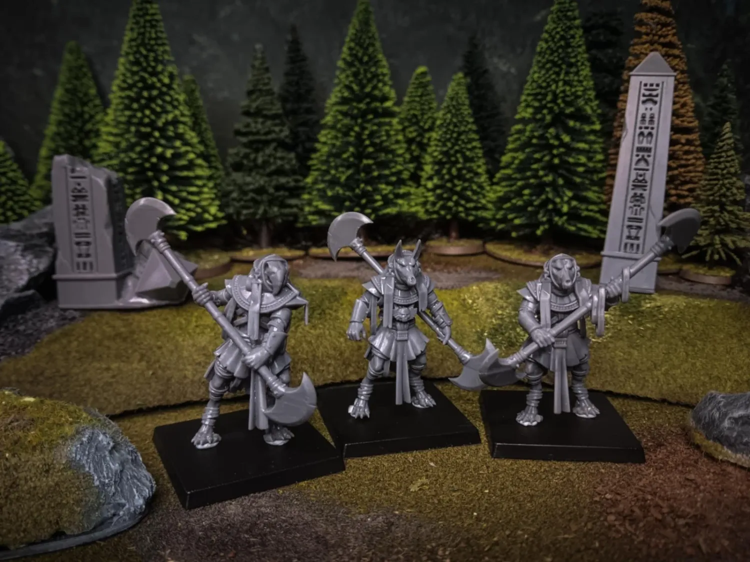 Eternal Dynasties - Anubis Guard with Great Weapon x3