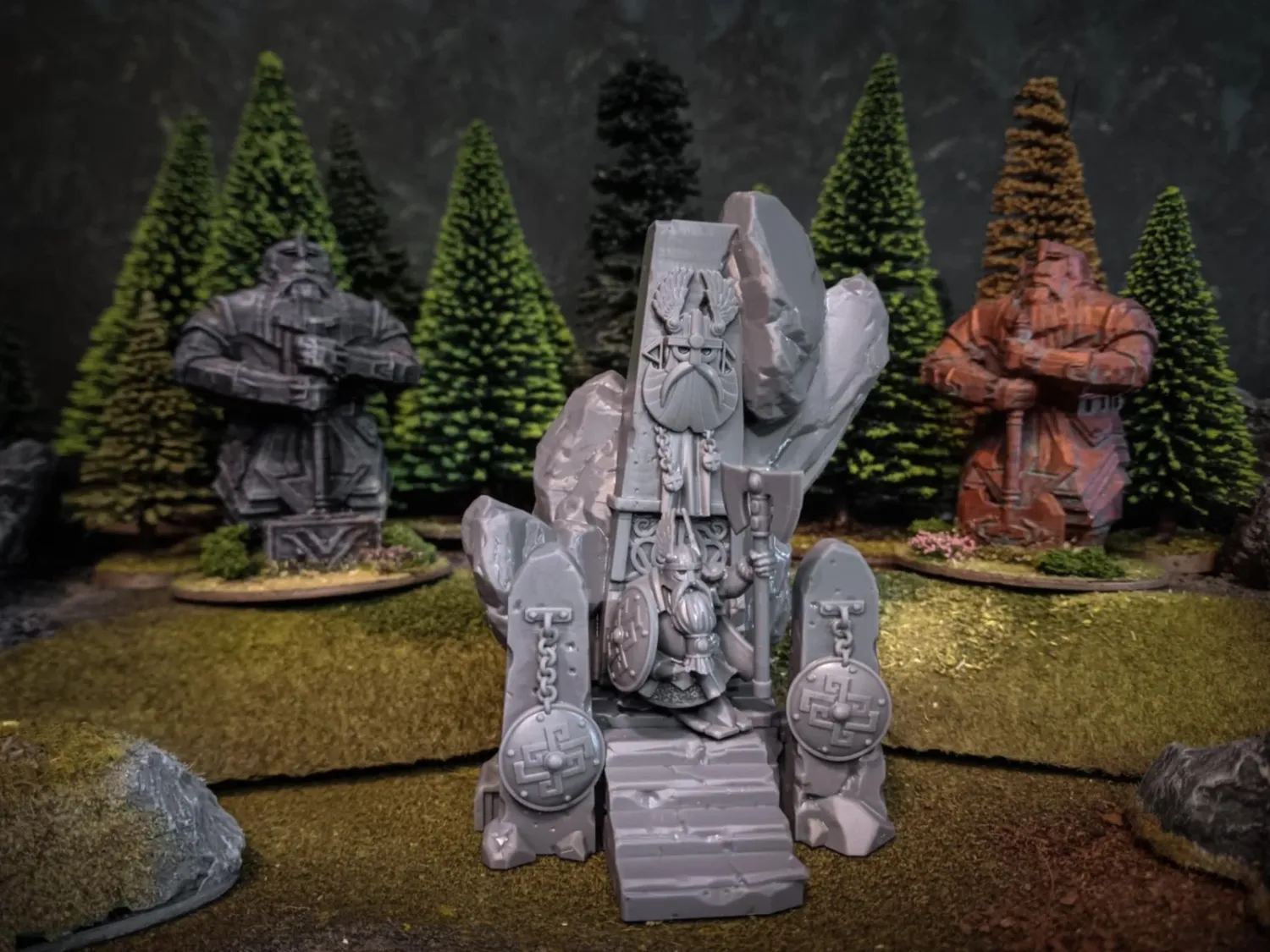 Sons of Ymir - The Dwarf Lord Diorama