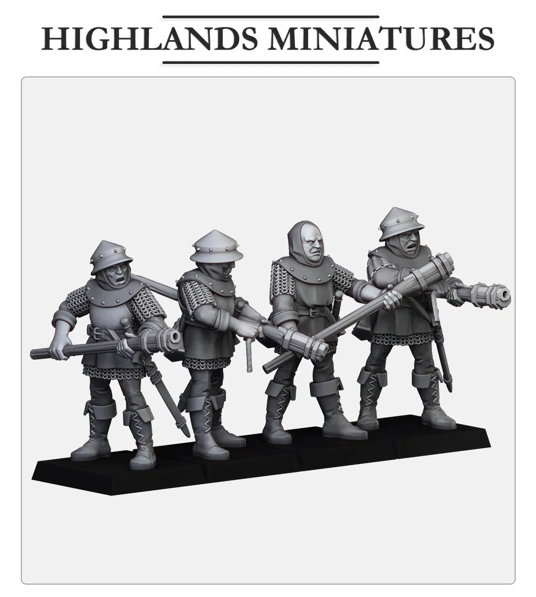 Gallia Kingdom - Merceneries: Handgunners x10