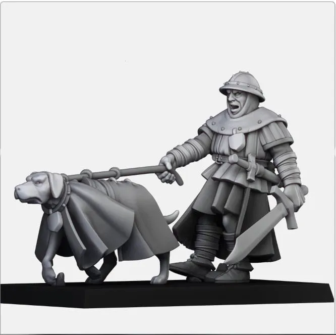 Gallia Kingdom - Bailiff with Hound