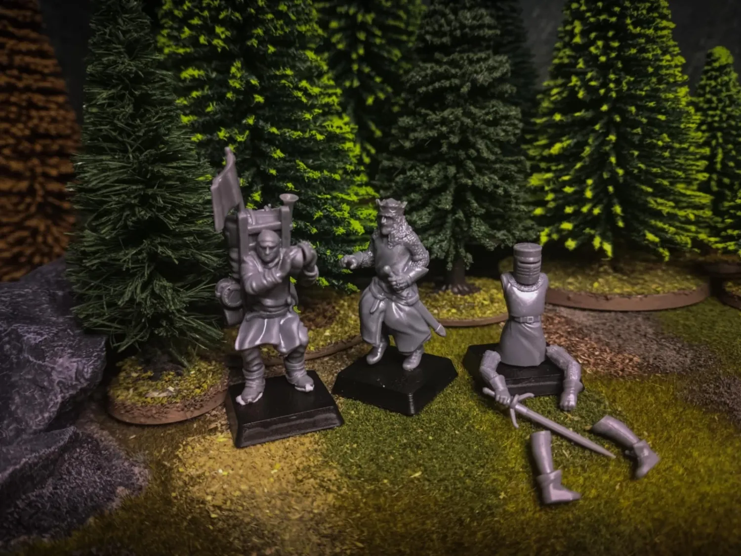 Gallia Kingdom - Monty Python Tribute Set x4