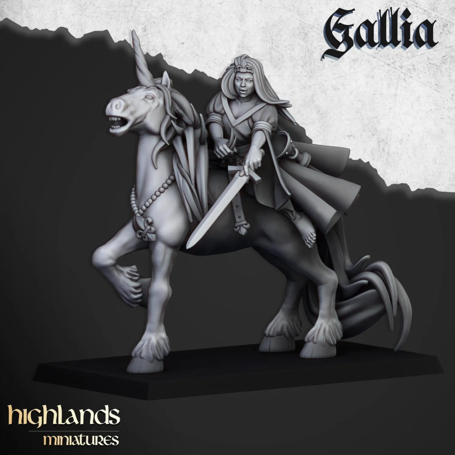 Gallia Kingdom - Mounted Damsel of Gallia