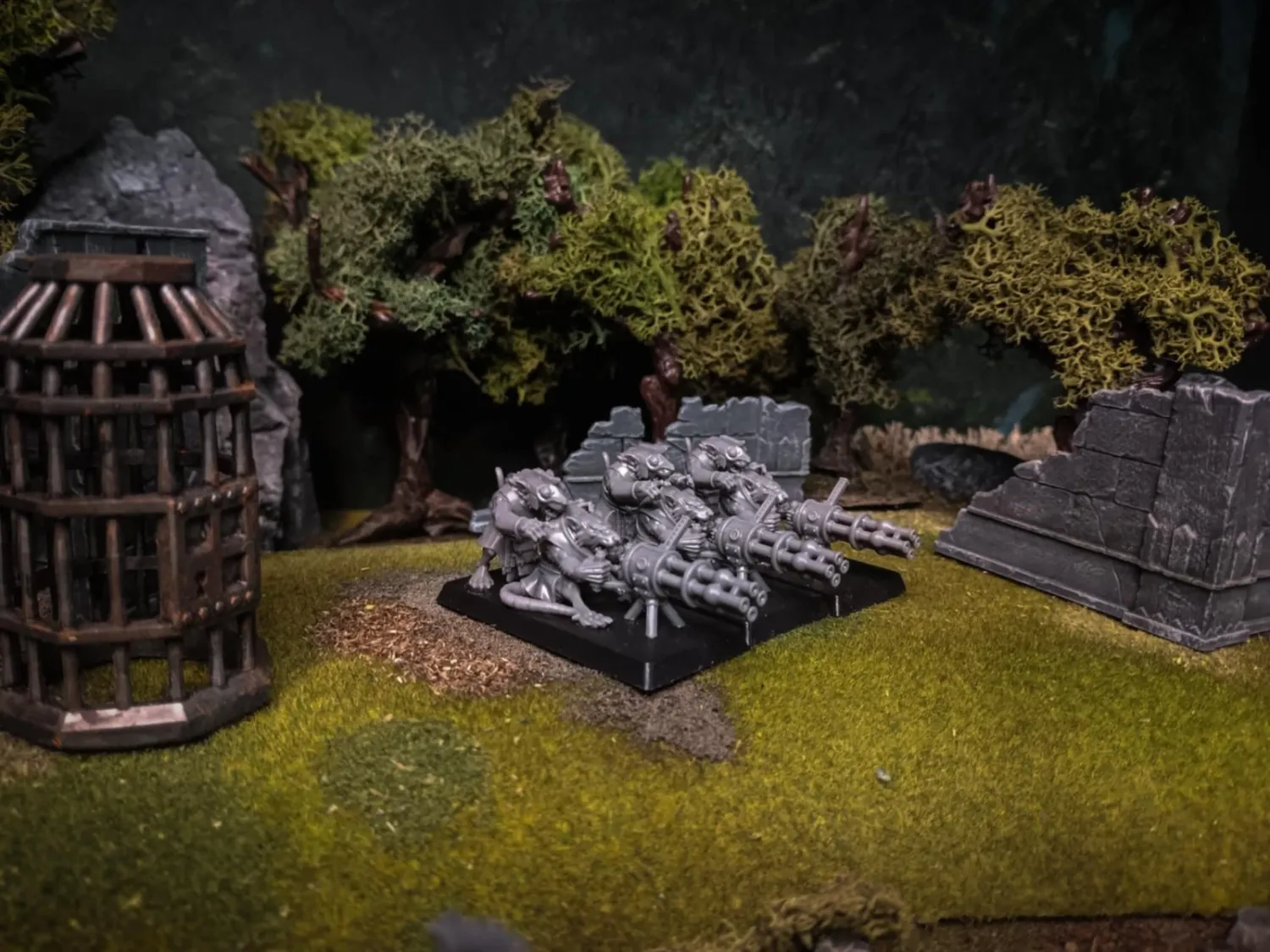 Sewer Vermin - Gatling Gun x3