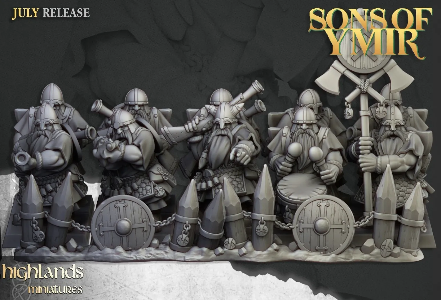 Sons of Ymir - Dwarf Marksmen x10
