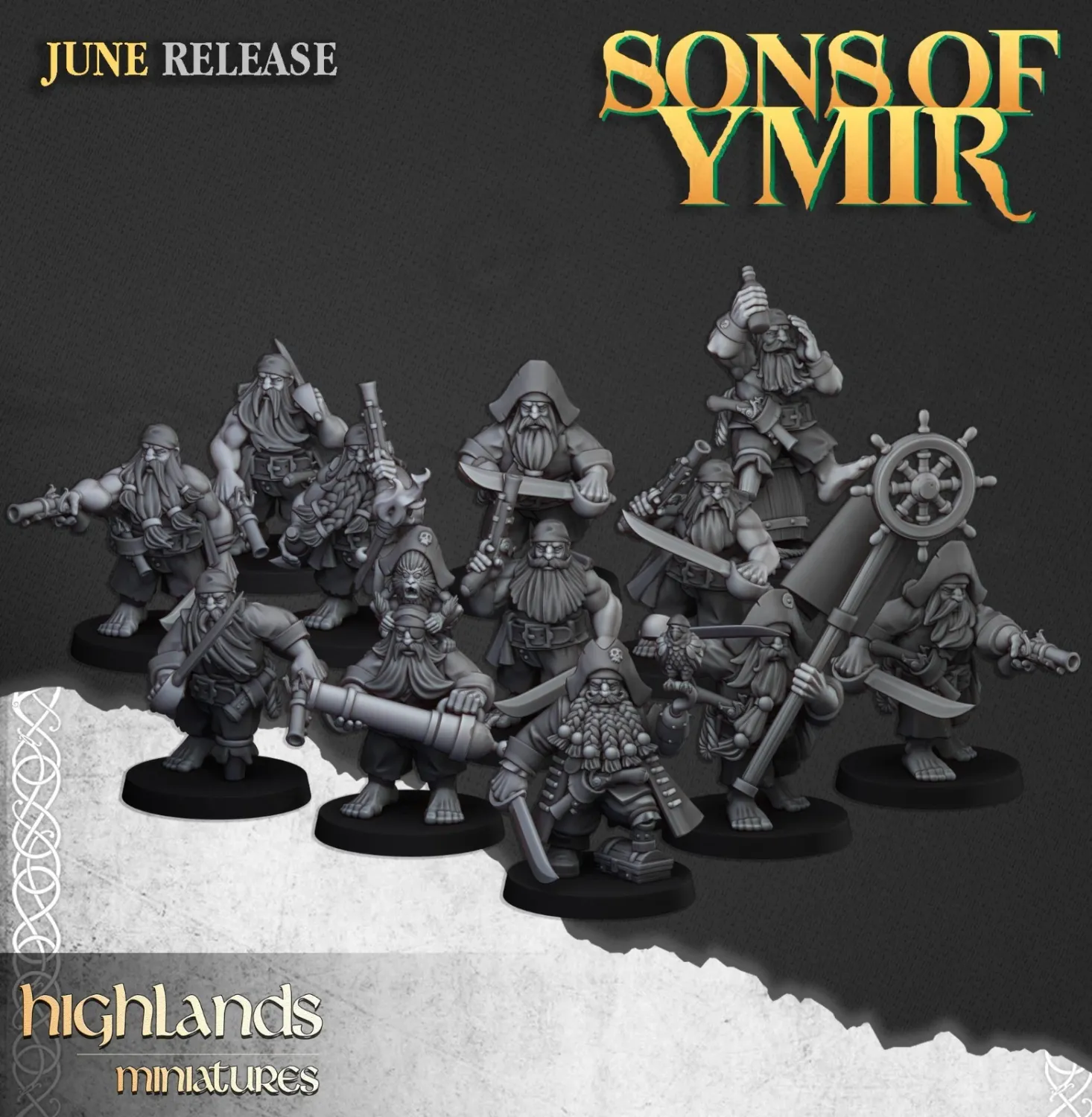 Sons of Ymir - Dwarf Pirates x20