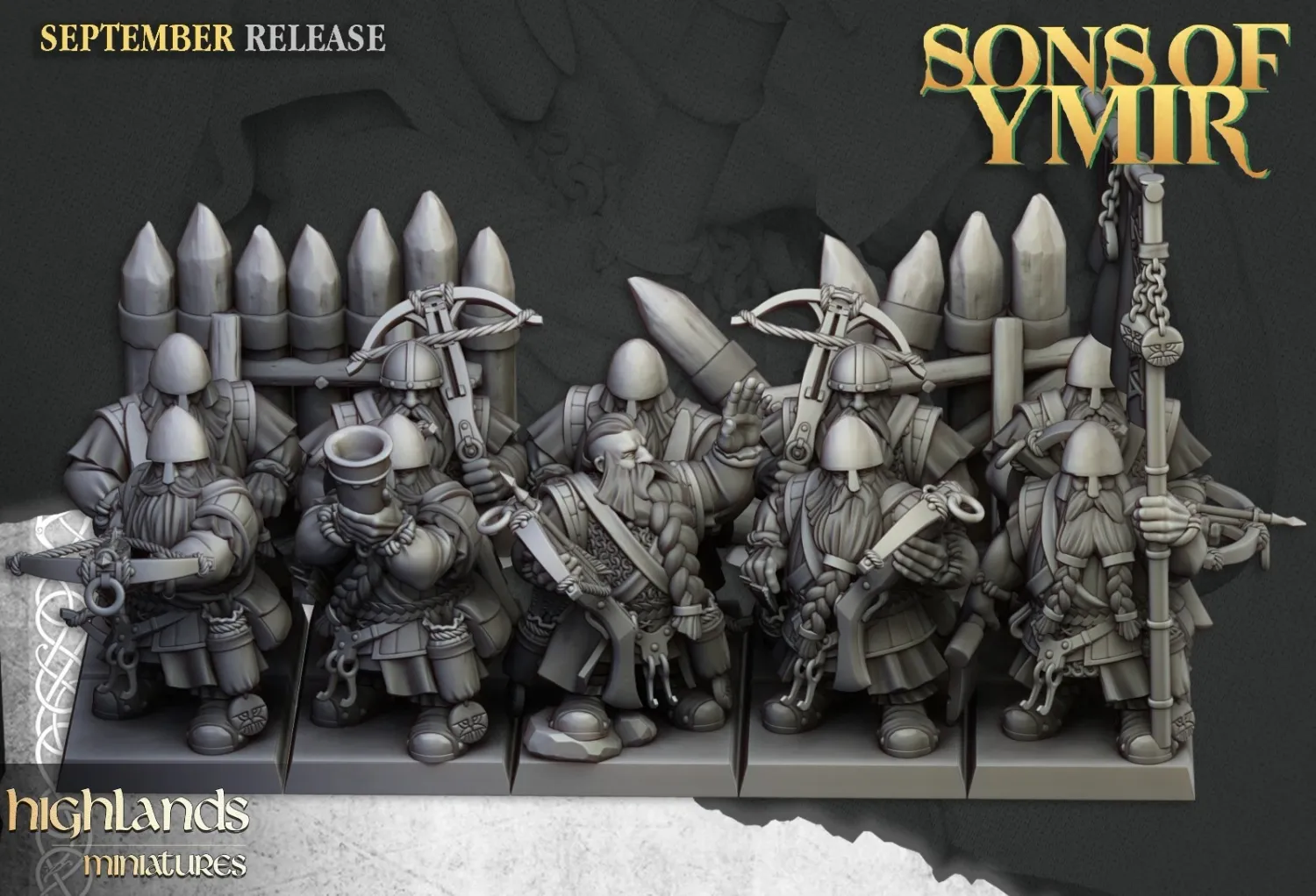 Sons of Ymir - Dwarf Crossbowmen x10