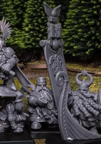 Sons of Ymir - Dwarf Lord with Banner