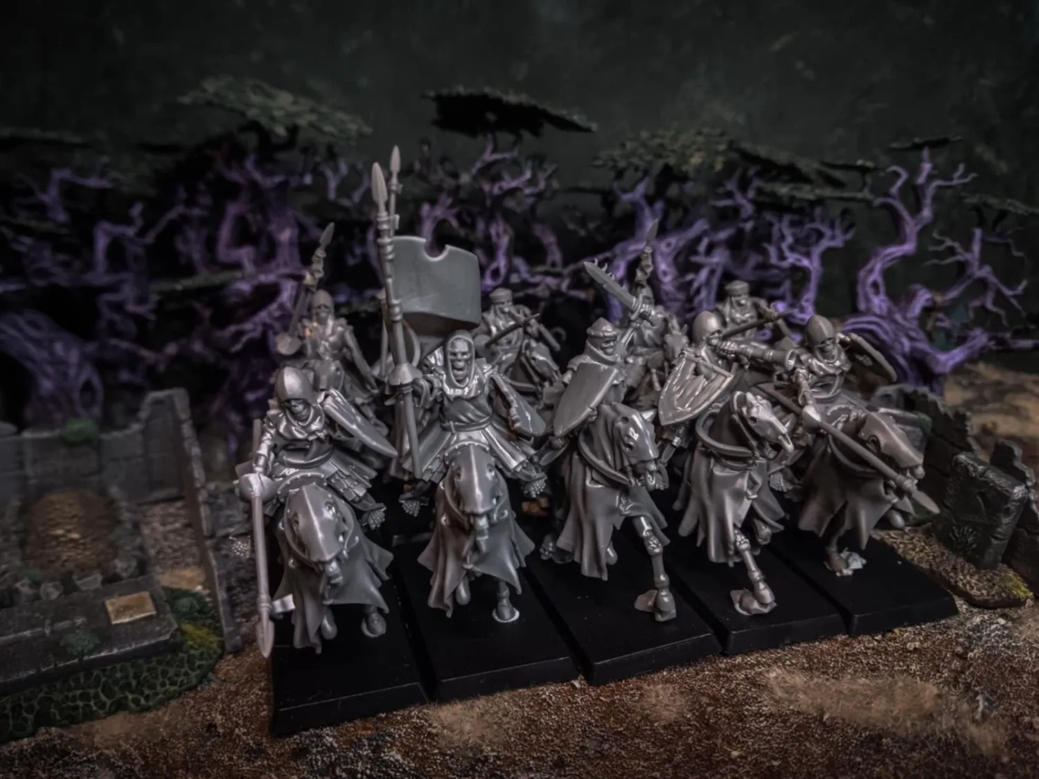 Transilvanya - Mounted Skeletons x10