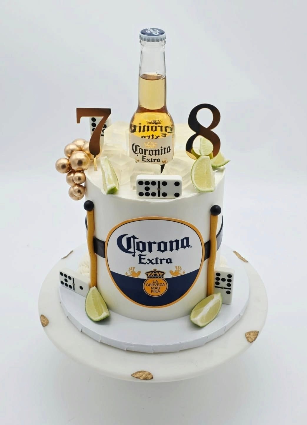 Pastel 1 Nivel - Botella