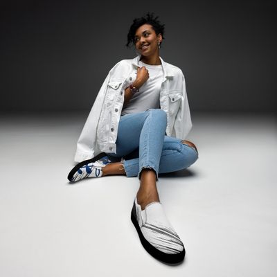 Women’s slip-on canvas shoes small-foot97 