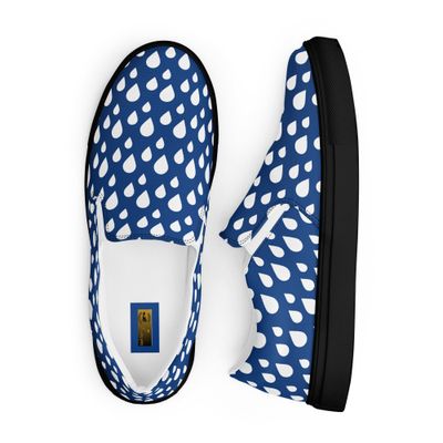 Women&#39;s Canvas Slipper Lightweight Water Drops