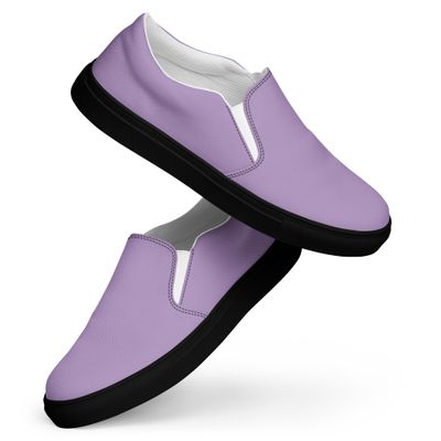 Women&#39;s Canvas Slippers - Comfort and Style in One viola
