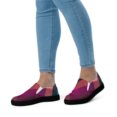 Women’s slip-on canvas shoes pr