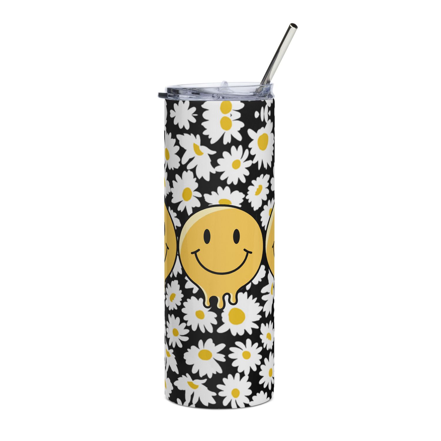 Stainless steel tumbler be happy 😊