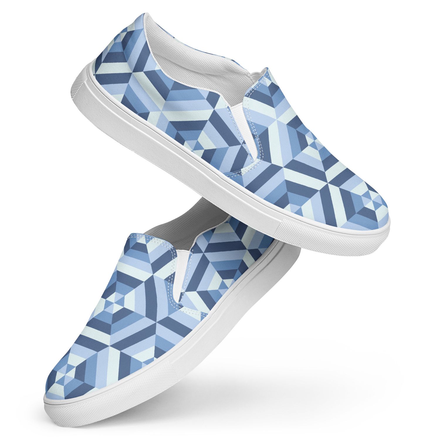 Damen-Canvas-Slipper Geo Komfort