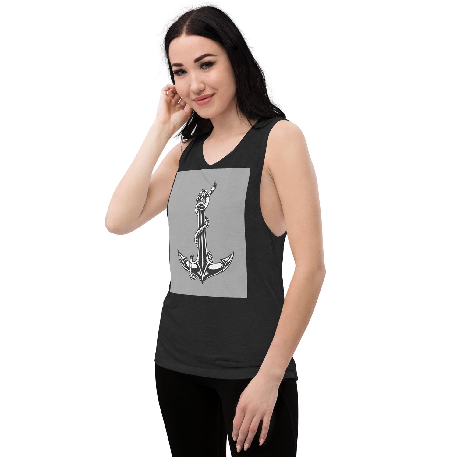 Damen Anker Fitness Tanktop - Perfekt für den Sommer