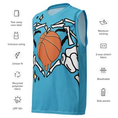 Herren Basketball TrikotTurq