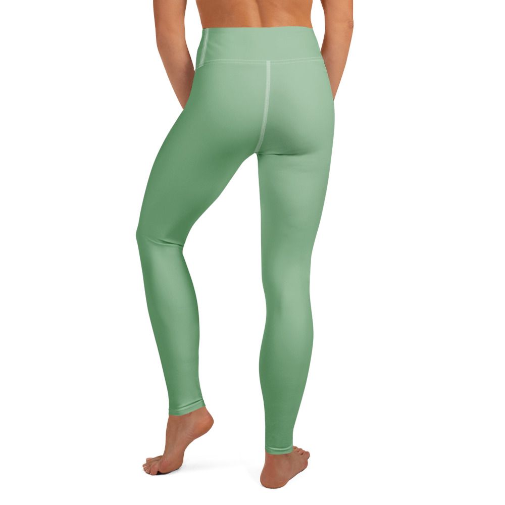 Grüne Yoga Leggings