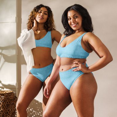 Ocean Bloom Recycelter High-Waist Bikini