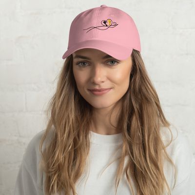 Baseballkappe in Rosa