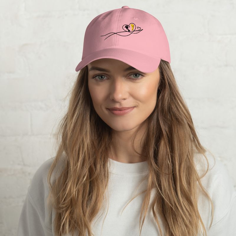 Baseballkappe in Rosa