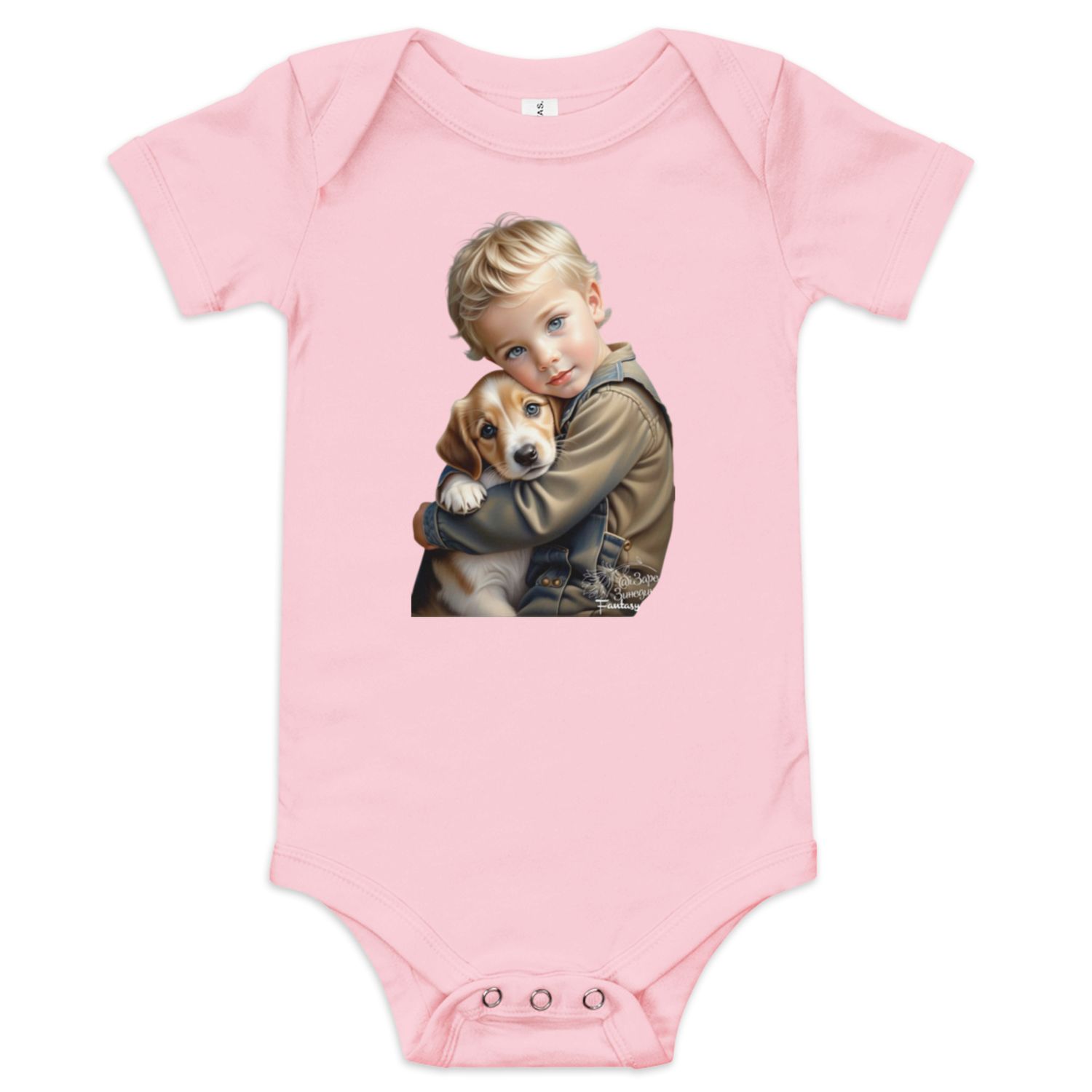 Kurzärmliger Baby-Einteiler