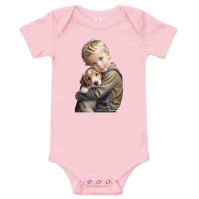 Kurzärmliger Baby-Einteiler