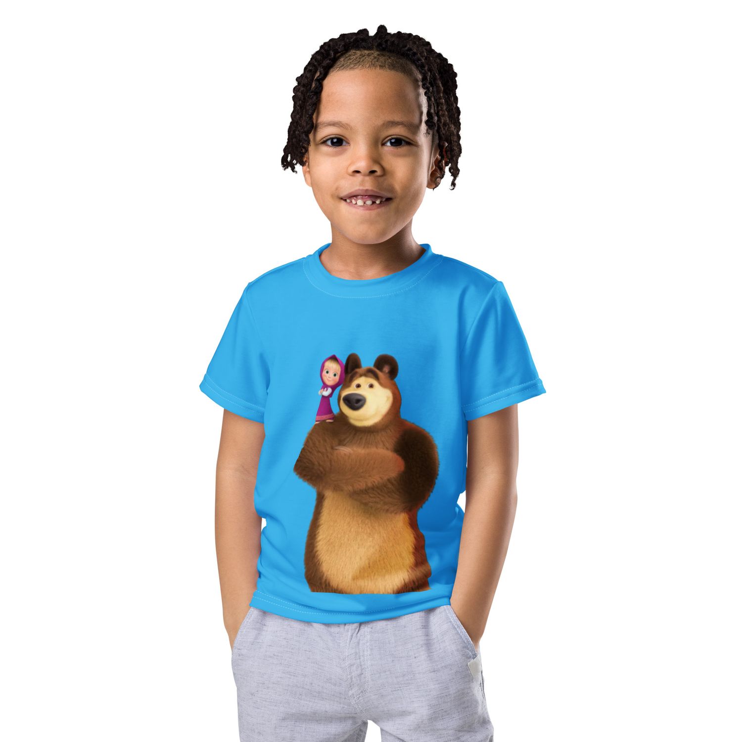 Kinder T-Shirt Die Masha und der Bär