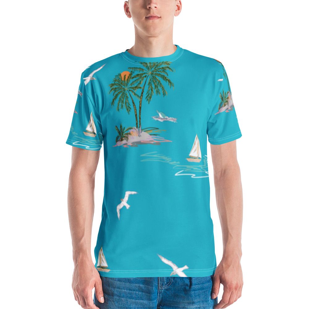 Männer T-Shirt mit  Meeresmotive