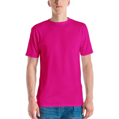 Herren-T-Shirt Lila 