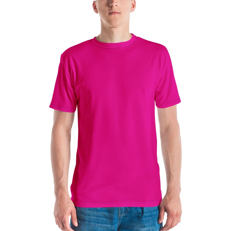 Herren-T-Shirt Lila 