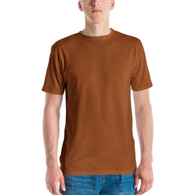 Herren-T-Shirt Braun 