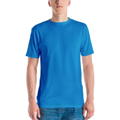 Herren-T-Shirt Blau 