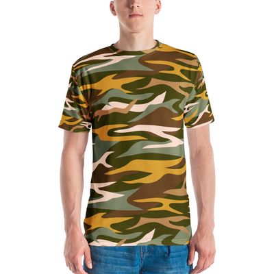 Herren Camouflage T-Shirt