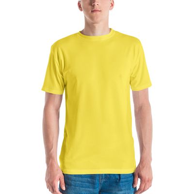 Herren-T-Shirt in Gelbe 