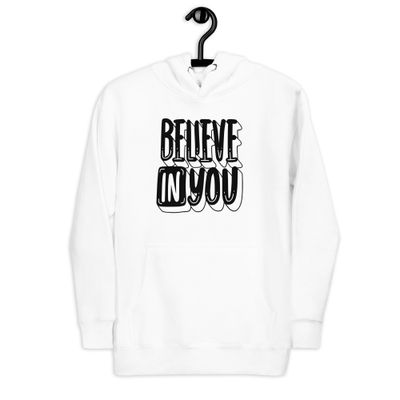 Weiße Unisex Kapuzenpullover Hoodies