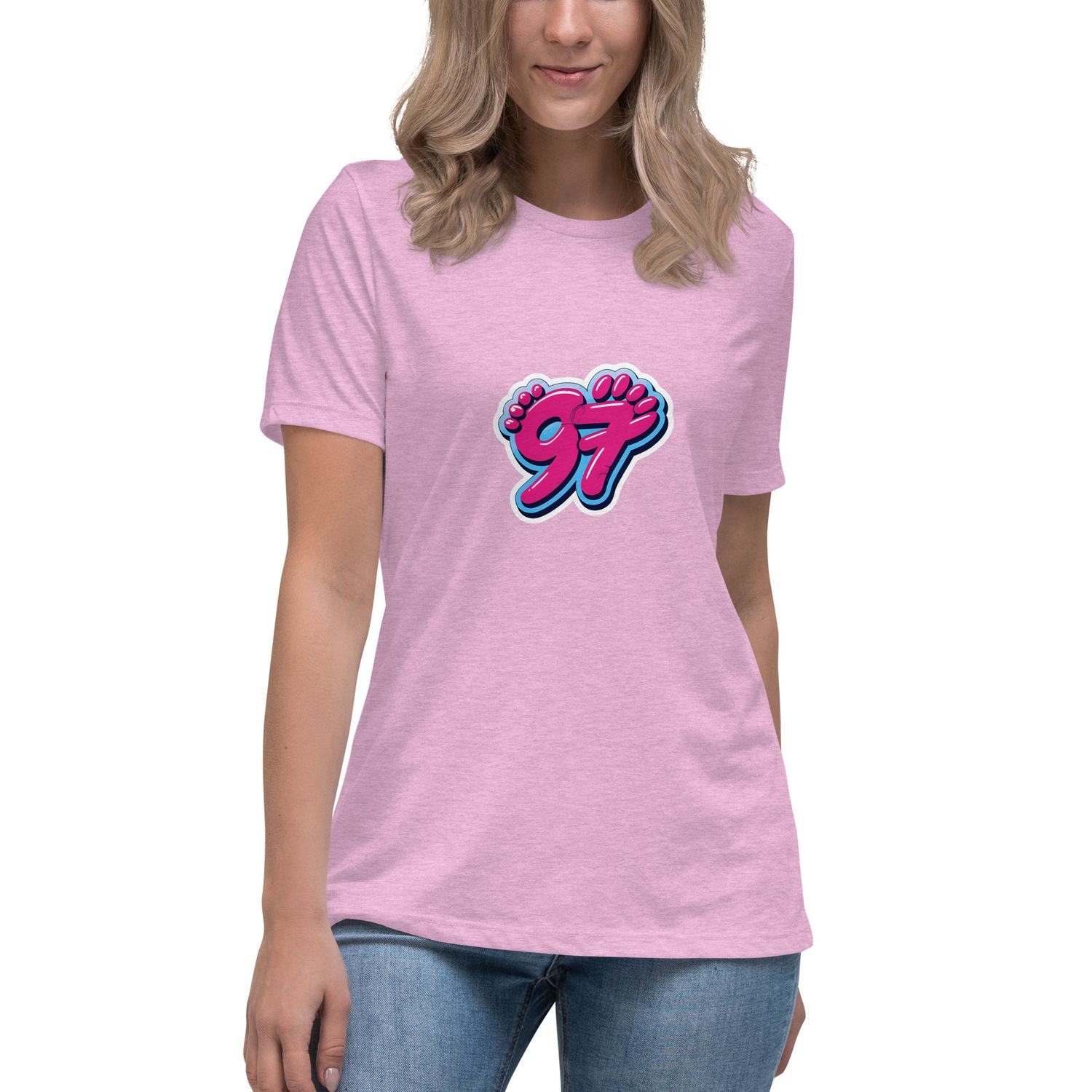 Lockeres Damen-T-Shirt