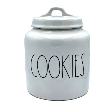 Cookies White Canister (MEDIUM)