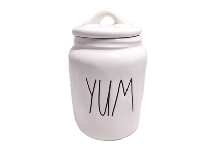 Yum White Canister (BABY)