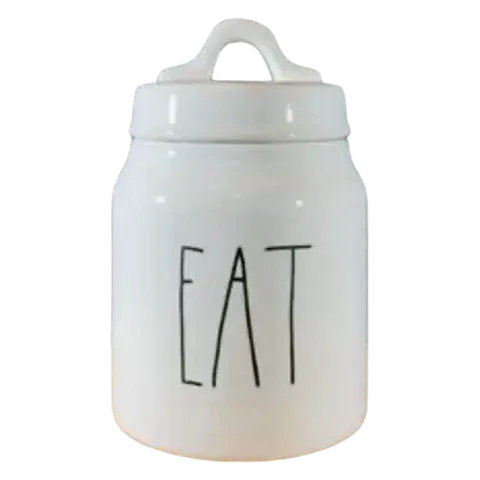 Eat White Canister (BABY)
