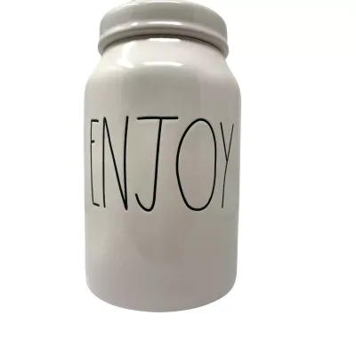 Enjoy White Canister (MEDIUM)